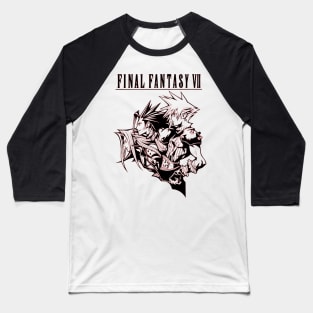 Final Fantasy VII Heroes Baseball T-Shirt